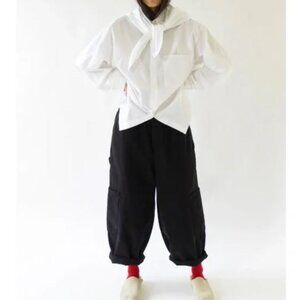 Wide Leg Black Women’s Cargo Pants - Classic Wide Fit